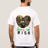 Geluk van de Ierse - Ierse Poetry Slam T-shirt (Achterkant)