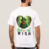 Geluk van de Ierse - Ierse Pub Trivia Night T-shirt (Achterkant)