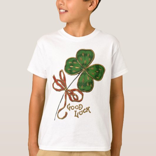 Geluk van de Ierse Kinderen T-shirt (Voorkant)