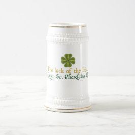 Geluk van de Ierse Stein Bierpul