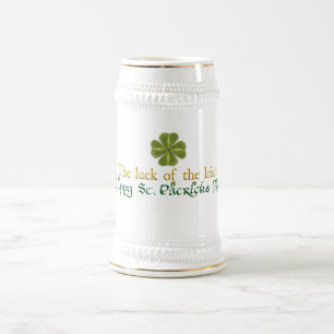 Geluk van de Ierse Stein Bierpul