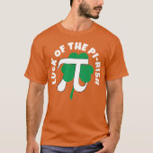 GELUK VAN DE PI RISH Combo Pi Day St Patrick's Day T-shirt (Voorkant)