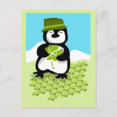 Geluk van de Pinguïns Briefkaart (Voorkant)