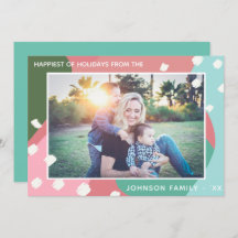 Geluk van Feestdagen Kleurrijke Abstracte kerst