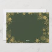 Geluk van Feestdagen Volledige foto Feestdagenkaart (Achterkant)