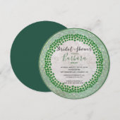 Geluk van het Iers Vrijgezellenfeest Kaart (Voorkant / Achterkant)