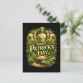 Geluk van het Smaragdgroene Eiland Briefkaart (Staand voorkant)