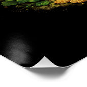 Geluk van het Smaragdgroene Eiland Perfect Poster (Hoek)
