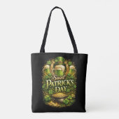 Geluk van het Smaragdgroene Eiland Tote Bag (Achterkant)