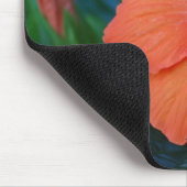 'Geluk van Hibiscus' Mousepad Muismat (Hoek)