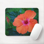'Geluk van Hibiscus' Mousepad Muismat (Met muis)