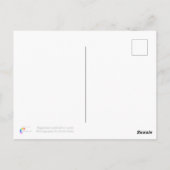 Geluk van je leven briefkaart (Achterkant)