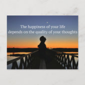 Geluk van je leven briefkaart (Voorkant)