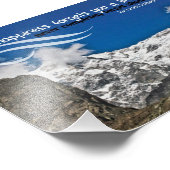 Geluk vergeet Aangepaste foto afdrukken (Hoek)