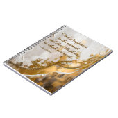 Geluk vinden in het moment… Lee Hiller Quote Notitieboek (Linkerzijde)