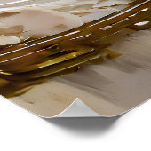 Geluk vinden in het moment… Lee Hiller Quote Poster (Hoek)