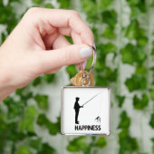 Geluk Vist Sleutelhanger (Hand)
