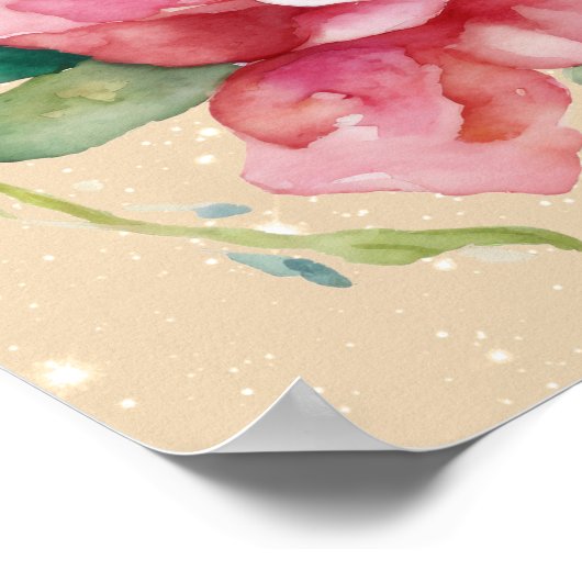 Geluk Voelt goed Poster (Hoek)