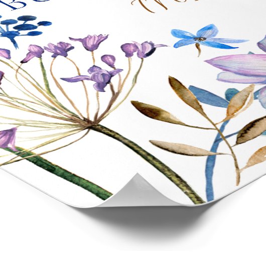 Geluk Voelt goed Poster (Hoek)