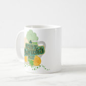 geluk voor de ieren koffiemok (Voorkant links)