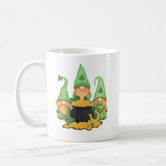 geluk voor de ieren koffiemok (Links)