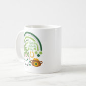 geluk voor de ieren koffiemok (Voorkant links)