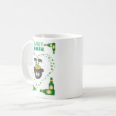 geluk voor de ieren koffiemok (Voorkant links)