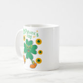 geluk voor de ieren koffiemok (Voorkant links)