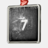 geluk voor som metalen ornament (Links)