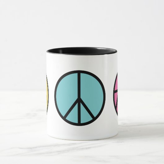 Geluk Vredesvrijheid Mok (Midden)