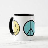 Geluk Vredesvrijheid Mok (Voorkant links)