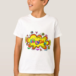 Geluk, vreugde, kinderen t-shirt