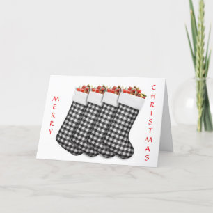 GELUK VULT DE LUCHT / KOUSEN ZIJN OPGEHANGEN! KAART