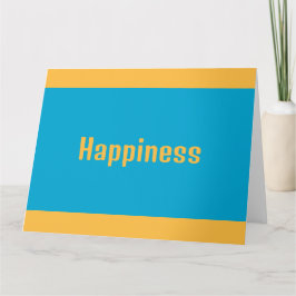 Geluk Wenskaart Kaart