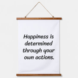 Geluk Wood Afgekapte wandtapijten Hangend Wandkleed