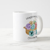 Geluk wordt aangepast grote koffiekop (Voorkant rechts)