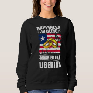 Geluk wordt getrouwd met een Liberiaans Liberia Trui