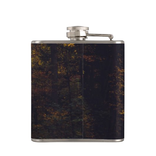 Geluk wordt gevonden langs de manier waarop de Fot Heupfles (Achterkant)