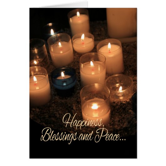 Geluk, zegeningen en vrede. (Voorkant)