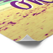 Geluk ziet er goed uit voor jou poster (Hoek)