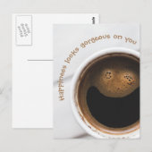 Geluk ziet er prachtig uit briefkaart (Voorkant / Achterkant)