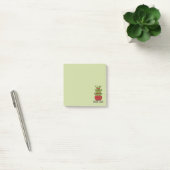 Gelukbamboeplant met groet post-it® notes (Kantoor)