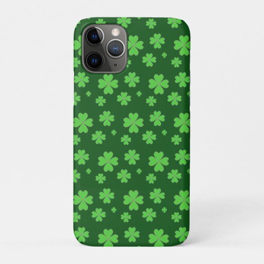 Gelukbrengende Groene Klavers Case-Mate iPhone Case (Achterkant)