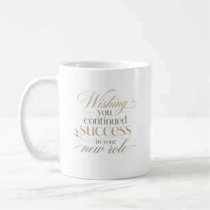 Gelukgewens met je Nieuwe Functie Koffiemok