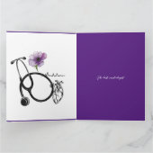 "Gelukgewenst aan de cardioloog" Kaart (Binnen)