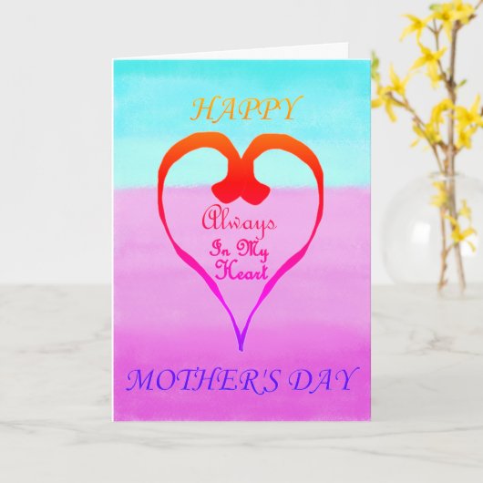 Gelukgewenste Moederdag kaart (Gele Bloem)