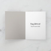 Gelukige Pensioen Schildpad Kaart (Binnen)