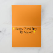 Gelukige Retro Ouders Verjaardagskaart Kaart (Binnen)