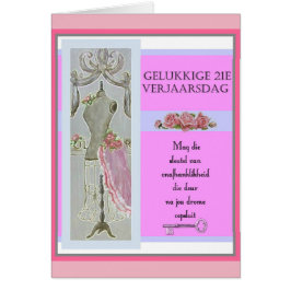 Gelukk ige 21e Verjaars dag