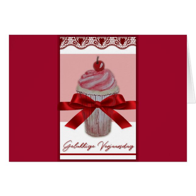 Gelukk ige Verjaars dag (Voorkant Horizontaal)